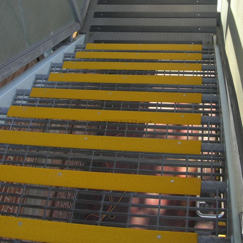 GRP Anti Slip Stair Nosings For Step Edges GRP Safety GRP Anti Slip Stair Nosings For Step Edges GRP Safety