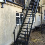 thornton college grp anti slip stair tread staircase before