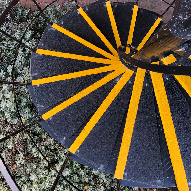 Anti Slip Industrial GRP Stair Tread Covers GRP Safety